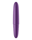 Satisfyer Ultra Power Bullet 6 Vibrator Violet, compact mini vibrator for clitoral stimulation.