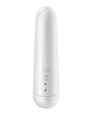 Satisfyer Ultra Power Bullet 3 Vibrator White compact design with soft silicone tip for intense vibrations.
