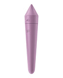 Satisfyer Ultra Power Bullet 8 Vibrator Lilac featuring a slim design and precise stimulation capabilities
