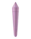 Satisfyer Ultra Power Bullet 8 Vibrator Lilac in sleek design with a narrow tip for precise stimulation.