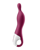 Satisfyer A-Mazing 1 A-Spot Vibrator Berry, ergonomic design for targeted A-spot stimulation.
