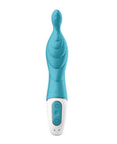 Satisfyer A-Mazing 2 A-Spot Vibrator Turquoise with a flexible tip for deep, intense sensations.
