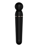 Satisfyer Planet Wand-er Wand Massager Black, an elegant massager with powerful vibrations for relaxation and pleasure.