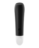 Satisfyer Ultra Power Bullet 2 Vibrator Black, a sleek and compact vibrating device for targeted pleasure.