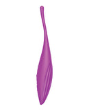 Satisfyer Twirling Joy App Controlled Vibrator Purple, sleek design for precision stimulation in a vibrant purple color.