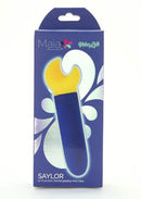 Maia Saylor Rechargeable Mini Vibe packaging showcasing its vibrant design and versatility in a compact form.