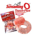 Screaming O Touch Plus Ring - Vibrating cock ring for enhanced pleasure, with packaging and product displayed.