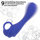 CalExotics Connect Explorer App Compatible Probe Purple showcasing 9 tantalizing functions of vibration, pulsation, and escalation.