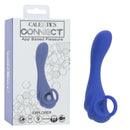 CalExotics Connect Explorer App Compatible Probe Purple in packaging, designed for app-based pleasure and customizable stimulation.