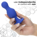 CalExotics Connect Advanced App Compatible Probe Purple held in hand, showcasing app control features and design.