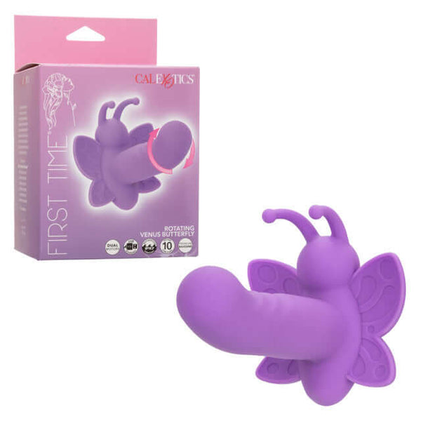 FIRST TIME VIBE ROTATING VENUS BUTTERFLY RECHARGEABLE-4