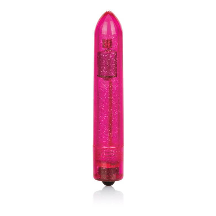 Shane's World Sparkle Bullet Vibrator Pink - 3-Speed Waterproof Compact Massager