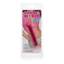Shane's World Sparkle Bullet Vibrator Pink - Waterproof 3-Speed Compact Massager in Packaging