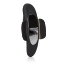 Lock N Play Remote Panty Teaser Black, discreet wearable stimulator with remote control and magnetic technology.