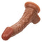 Realistic 7.5" suction cup dildo for intimate solo or partnered play