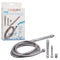 Pro Water Works System with flexible hose and spray attachments for hygienic cleaning shown with packaging.