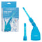 One Way Ultimate Douche Blue by Calexotics packaging with syringe and nozzle for personal cleansing.