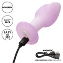 Lavender Haze Ridge Probe with magnetic USB charging cord, powerful vibration, body safe, easy to use.