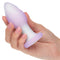 Hand holding the sleek and powerful Lavender Haze Ridge Probe, featuring a tapered shape and elegant contours for ultimate satisfaction.