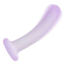 Lavender Haze Slender Curved Rechargeable Probe Purple on a white background, showcasing its smooth and ergonomic design.