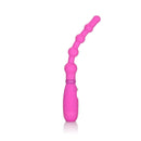 Pink Booty Call Vibrating Anal Bead Probe with 3-Speed waterproof design for enhanced anal and prostate stimulation.