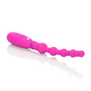 Pink Booty Flexer Vibrating Anal Bead Probe with 3 Speeds and Waterproof Design for Enhanced Stimulation