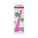 Pink vibrating anal bead probe with 3 speeds and waterproof design by CalExotics in packaging.