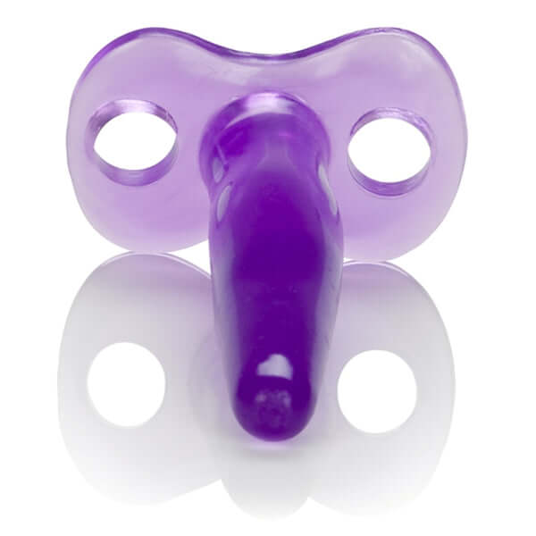Purple Silicone Tee Probe Slim Anal Butt Plug by California Exotic Novelties for enhanced anal play experience