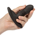 Eclipse Thrusting Rotator Probe Black held in hand, showcasing its sleek design and comfortable grip.