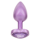 JEWEL SMALL AMETHYST HEART PLUG-0