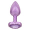 JEWEL SMALL AMETHYST HEART PLUG-0