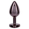 JEWEL LARGE BLACK DIAMOND HEART PLUG-3