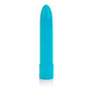 Mini Neon Blue Vibrator, 4.5" sleek ABS plastic, multi-speed, discreet design.