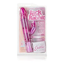 Waterproof Jack Rabbit Pink Vibrator by California Exotic Novelties, showcasing its powerful design and features.
