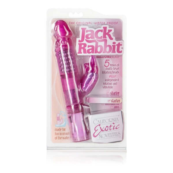 Waterproof Jack Rabbit Pink Vibrator