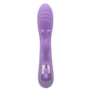 Aura Dual Bunny Rabbit Vibrator in sleek purple design featuring bunny ears for dual stimulation.