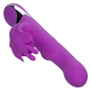 Enchanted Throbbing Butterfly Rechargeable Vibrator Purple showcasing its sleek design and vibrational features.