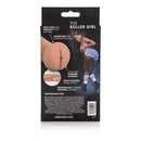 Cheap Thrills The Roller Girl Brown Ass Stroker packaging showcasing its soft material and anatomical design.