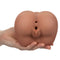 Hand holding the Cheap Thrills The Roller Babe Masturbator showcasing dual entry feature and lifelike Pure Skin® material.
