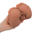 Cheap Thrills The Homecoming Queen dual entry masturbator with ultra life-like Pure Skin material held in hand for sensual exploration