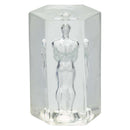 Transparent Guys Guys Guys™ Romeo soft and stretchy masturbator with closed-end design for intense pleasure and superior suction.
