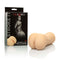Stroke It Ass Ivory Light Skin Tone Beige Masturbator by CalExotics with anatomically correct design and lifelike PureSkin material.