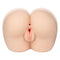 Stroke It Vibrating Twerking BBL Ivory Realistic Masturbator - close-up view of life-like design and details