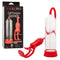 Optimum Series Magnified Pump with clear cylinder and red Master Grip handle in packaging.