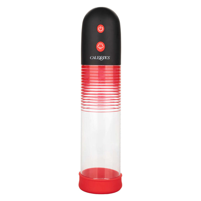 Optimum Series Big Man’s Rechargeable EZ Pump with powerful automatic suction and easy controls for enhanced performance and pleasure.