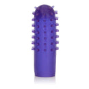 Pocket Exotic Turbo 8 Single Speed Bullet Vibrator in vibrant purple, designed for targeted stimulation.