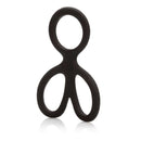 Silicone Ball Spreader Black designed for comfort and improved sensation in intimate play.
