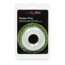 Stopper Ring Penetration Reducing Cock Ring Clear packaging featuring durable and flexible design for limiting penetration depth.