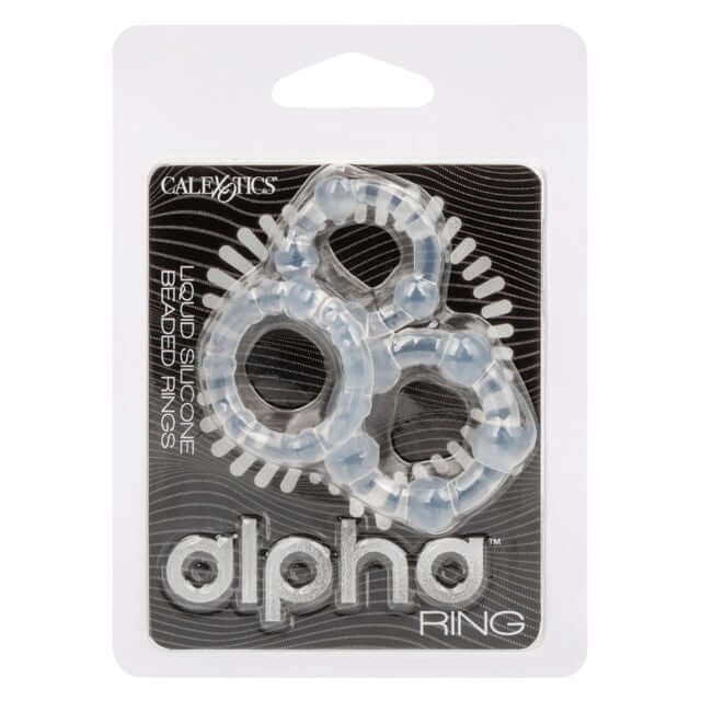 ALPHA LIQUID SILICONE BEADED RINGS-1