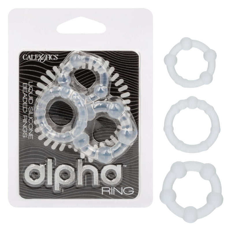 ALPHA LIQUID SILICONE BEADED RINGS-4